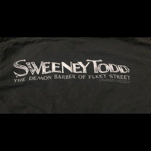 SWEENY Todd Warner Bros Entertainment Short Sleeved Women’s Size Small T-Shirt